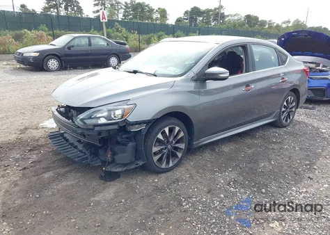 2017 Nissan Sentra Sr z USA, uszkodzony, nr VIN 3N1AB7AP2HY331735